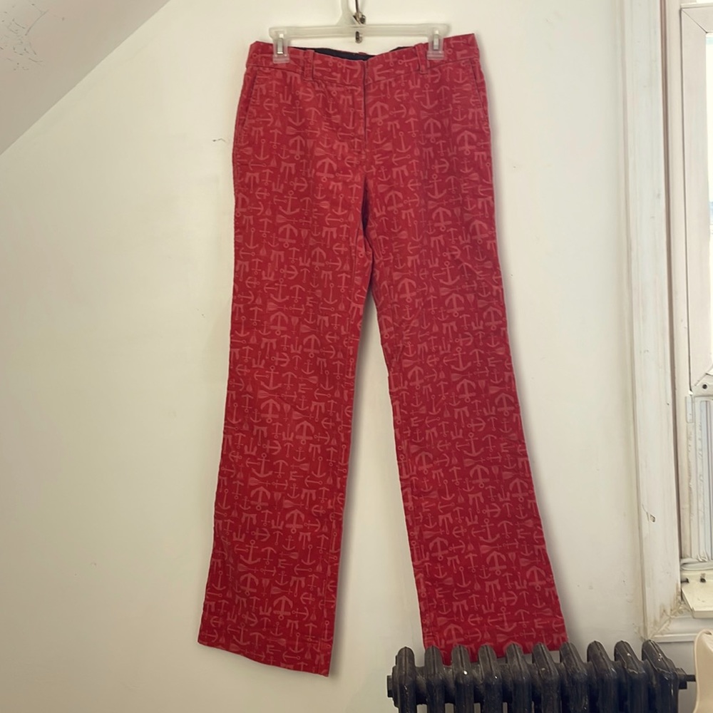 Vineyard Vines Nautical Print Corduroys Travel Pants